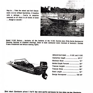 1967 Checkmate Brochure Page 2