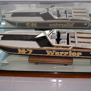 M-7 Warrior Under Glass