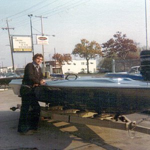 John's 1972 Checkmate 18ft Jetmate Inboard Outboard