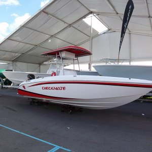 Checkmate 250 SFX Center Console at 2009 Miami Boat Show