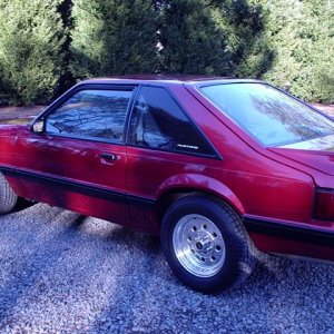 1990 supercharged Mustang