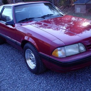 1990 supercharged Mustang