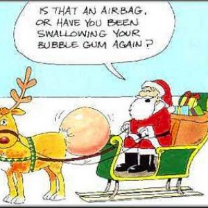 FUNNY SANTA