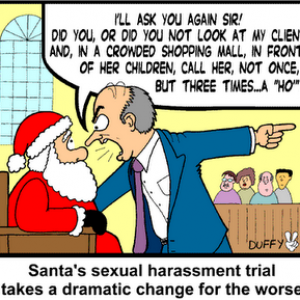 FUNNY SANTA