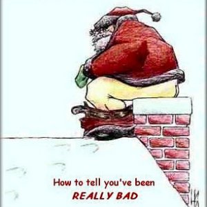 FUNNY SANTA