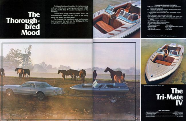 1978 Brochure Page 18 &amp; 19 Centerfold