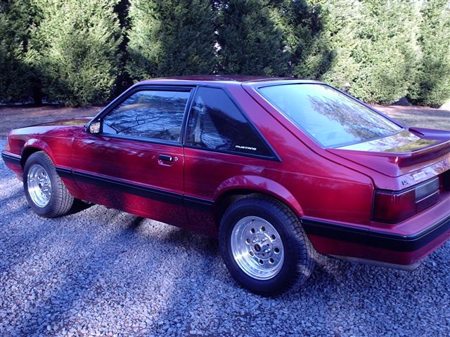 1990 supercharged Mustang