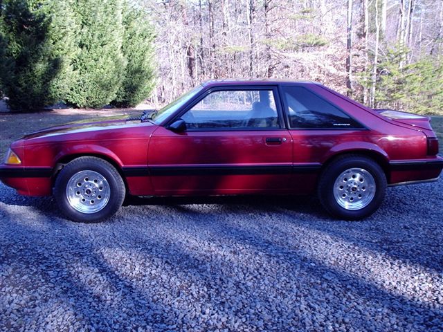 1990 supercharged Mustang