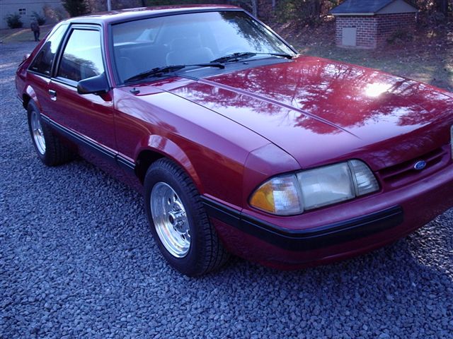 1990 supercharged Mustang