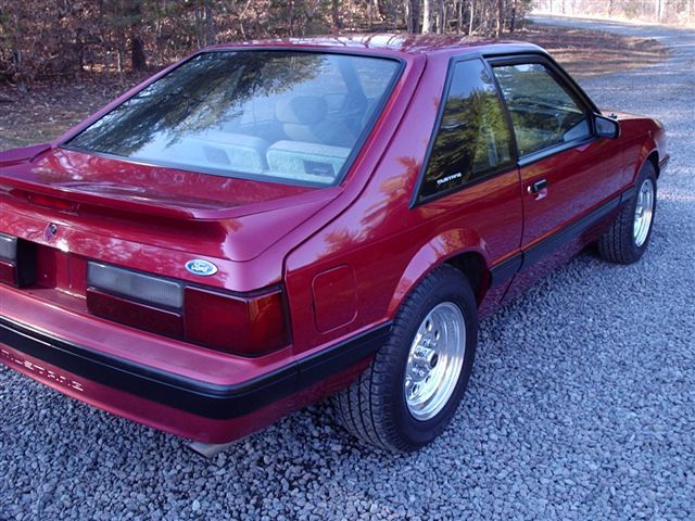 1990 supercharged Mustang