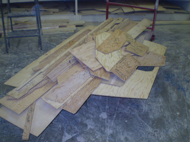 2100 Plywood Cuts