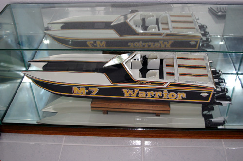 M-7  Warrior Under Glass