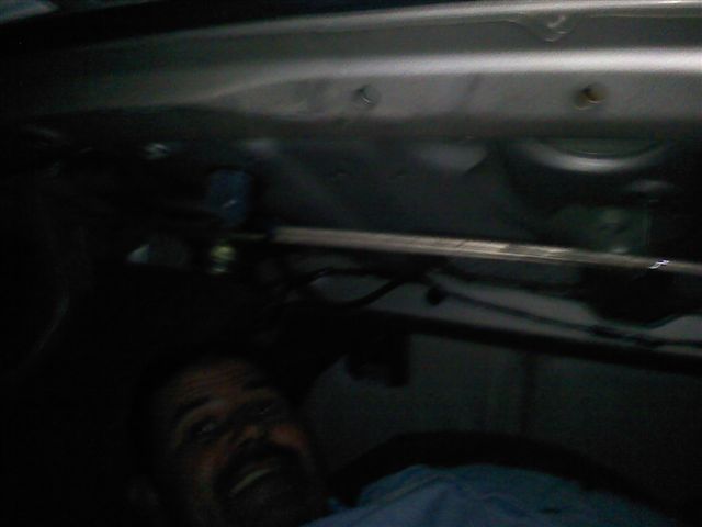 Riding in the trunk